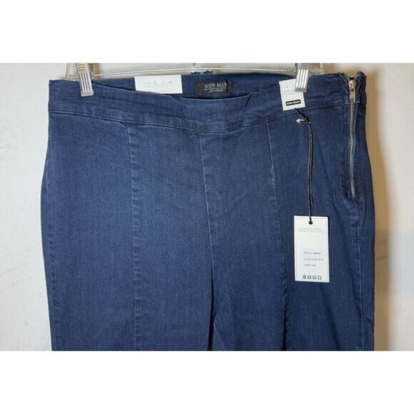 Judy Blue Women's 14W Super Flare‎ Fit High Waist Dark Blue Jeans JB8464 - Picture 3 of 14